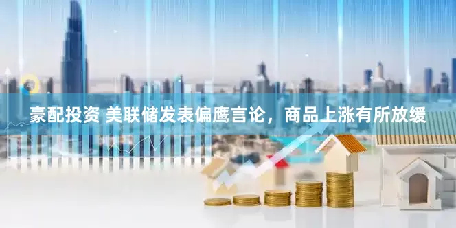 豪配投资 美联储发表偏鹰言论，商品上涨有所放缓